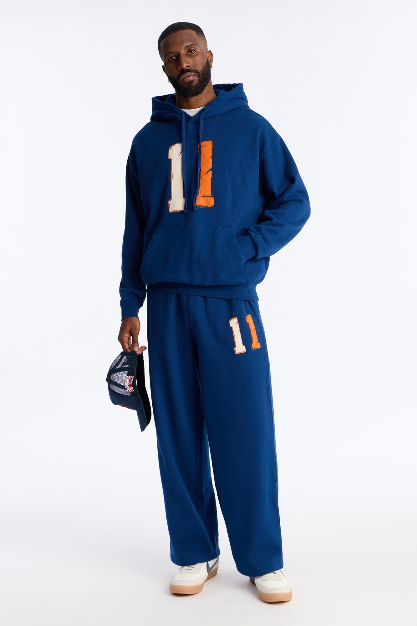 Broadway Patch Hoodie - Navy - image 2