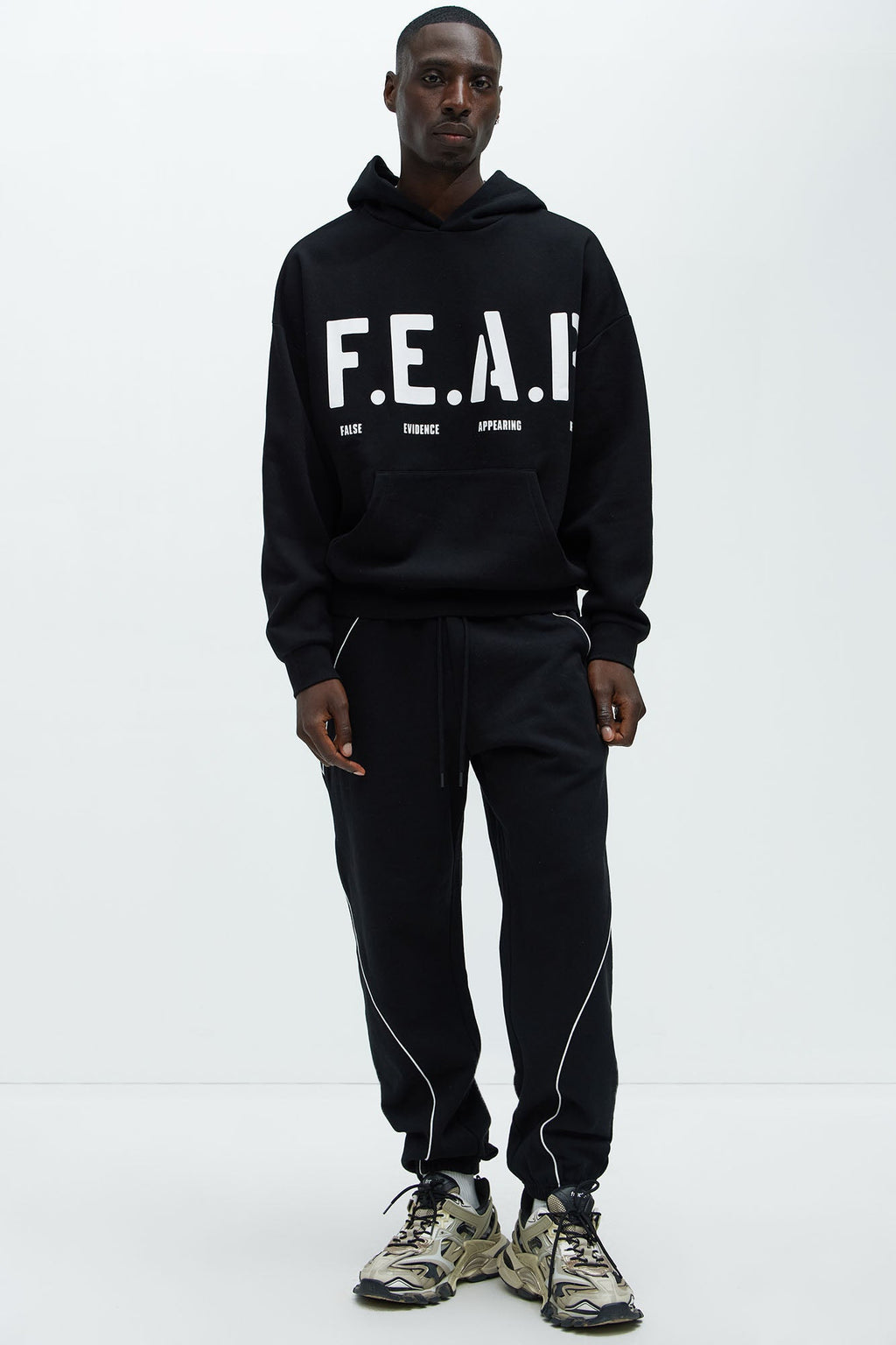 Tyson Fear Oversized Hoodie - Black - image 3