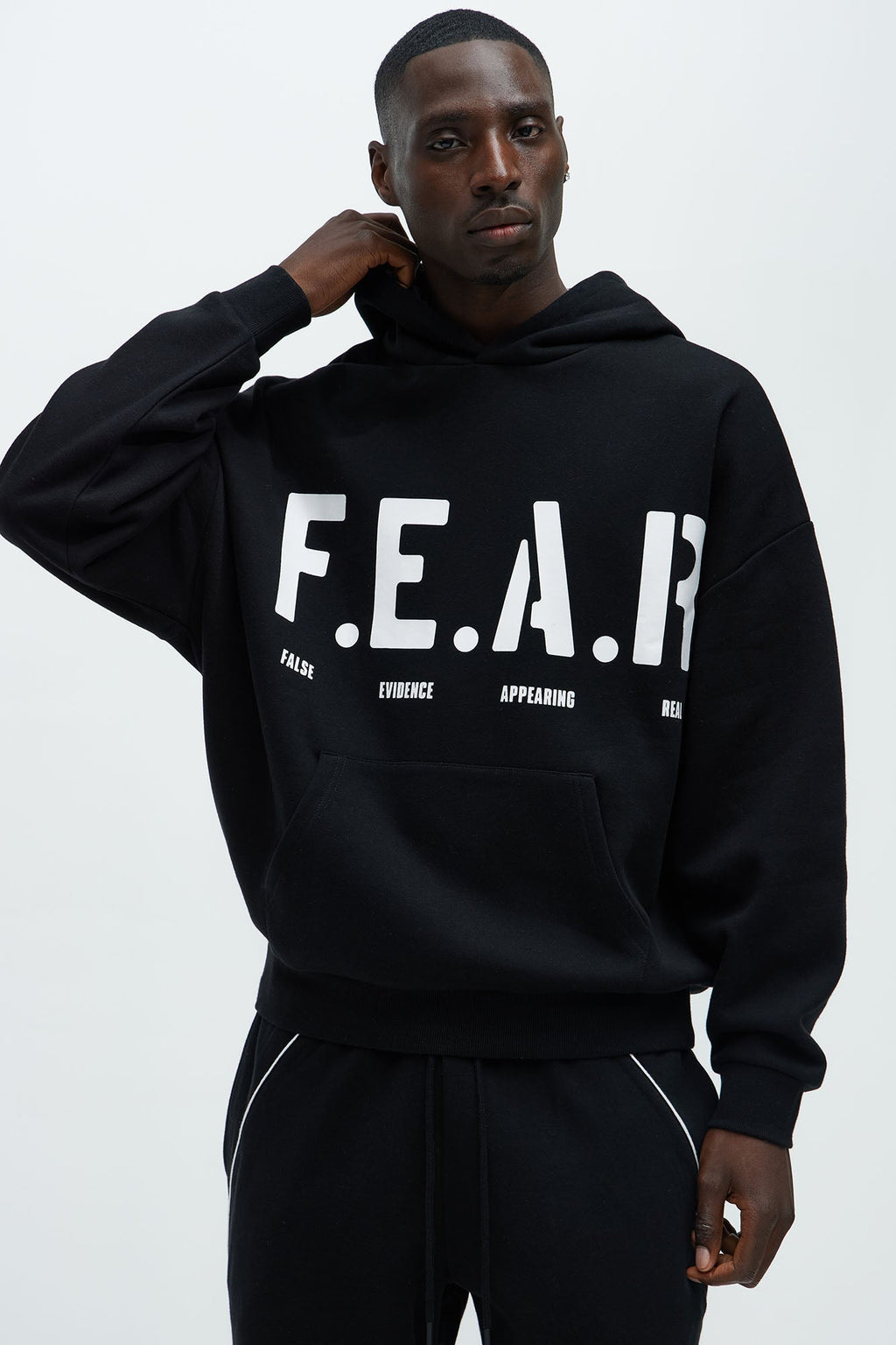 Tyson Fear Oversized Hoodie - Black - image 2