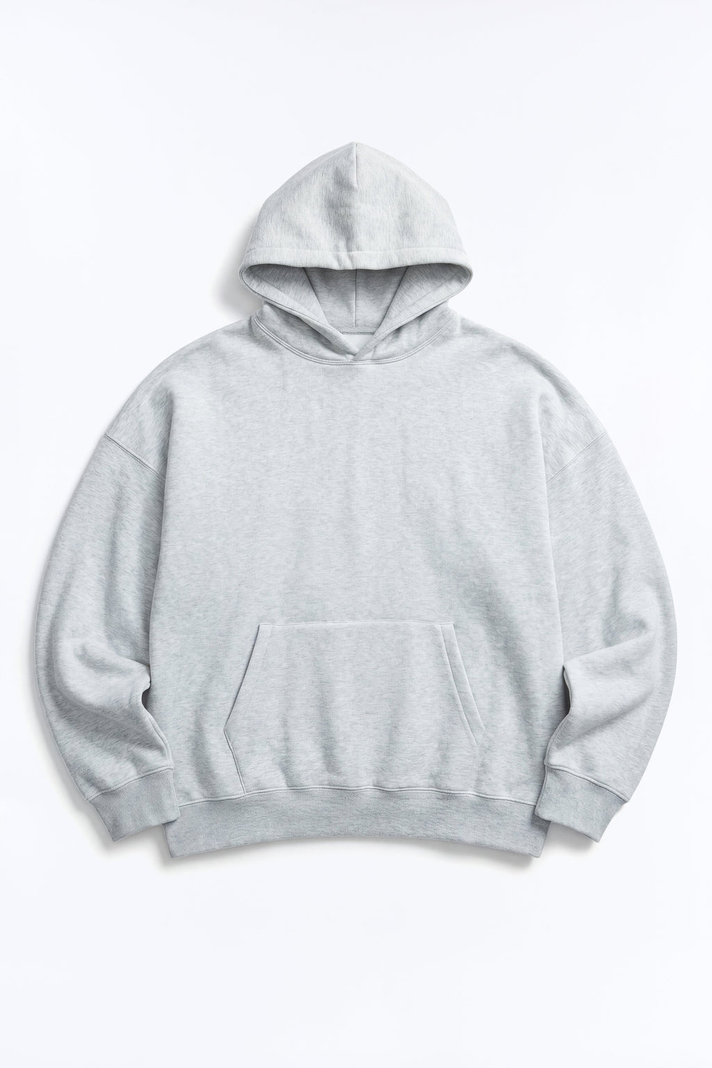 Tyson Oversized Heavyweight Hoodie - Heather Grey - image 2