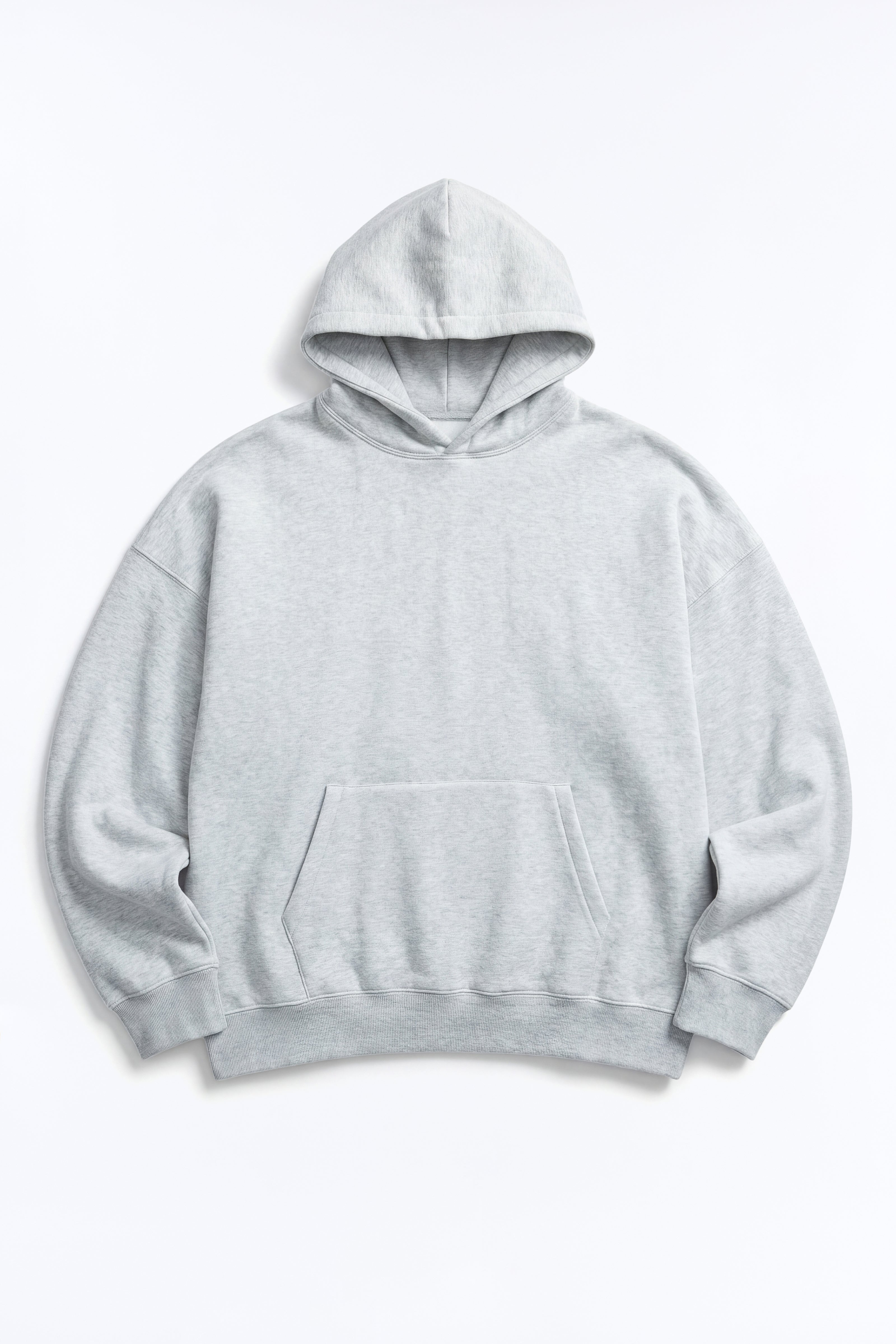 Tyson Oversized Heavyweight Hoodie - Heather Grey - image 2