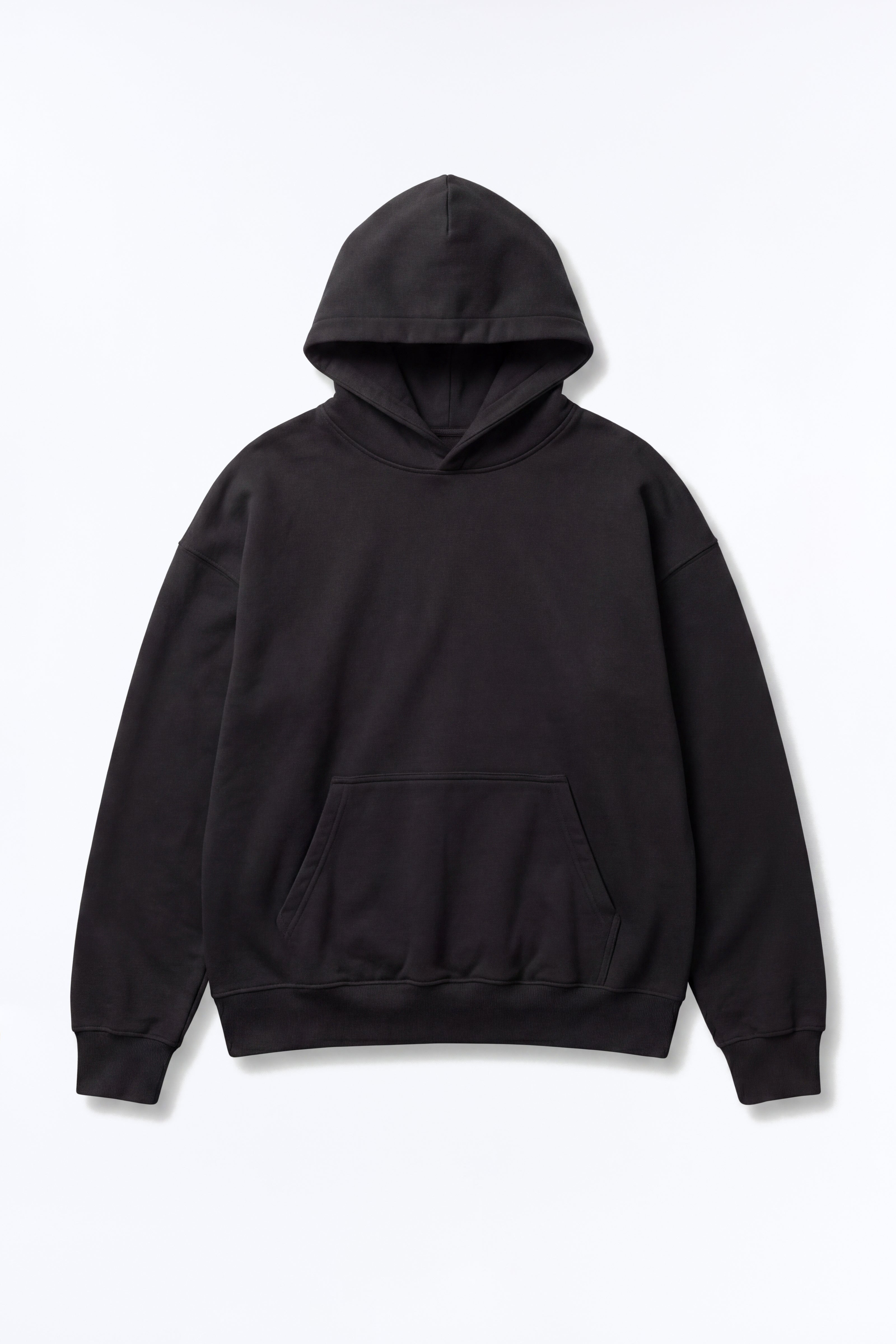 Tyson Oversized Heavyweight Hoodie - Black - image 2
