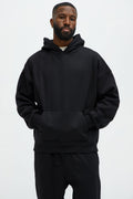 Tyson Oversized Heavyweight Hoodie - Black - image 1