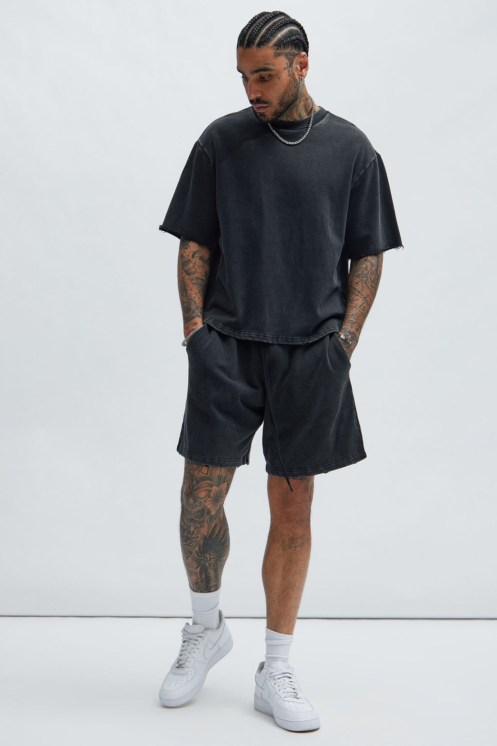 Tyson Heavy Wash Tee - Black Wash - image 2