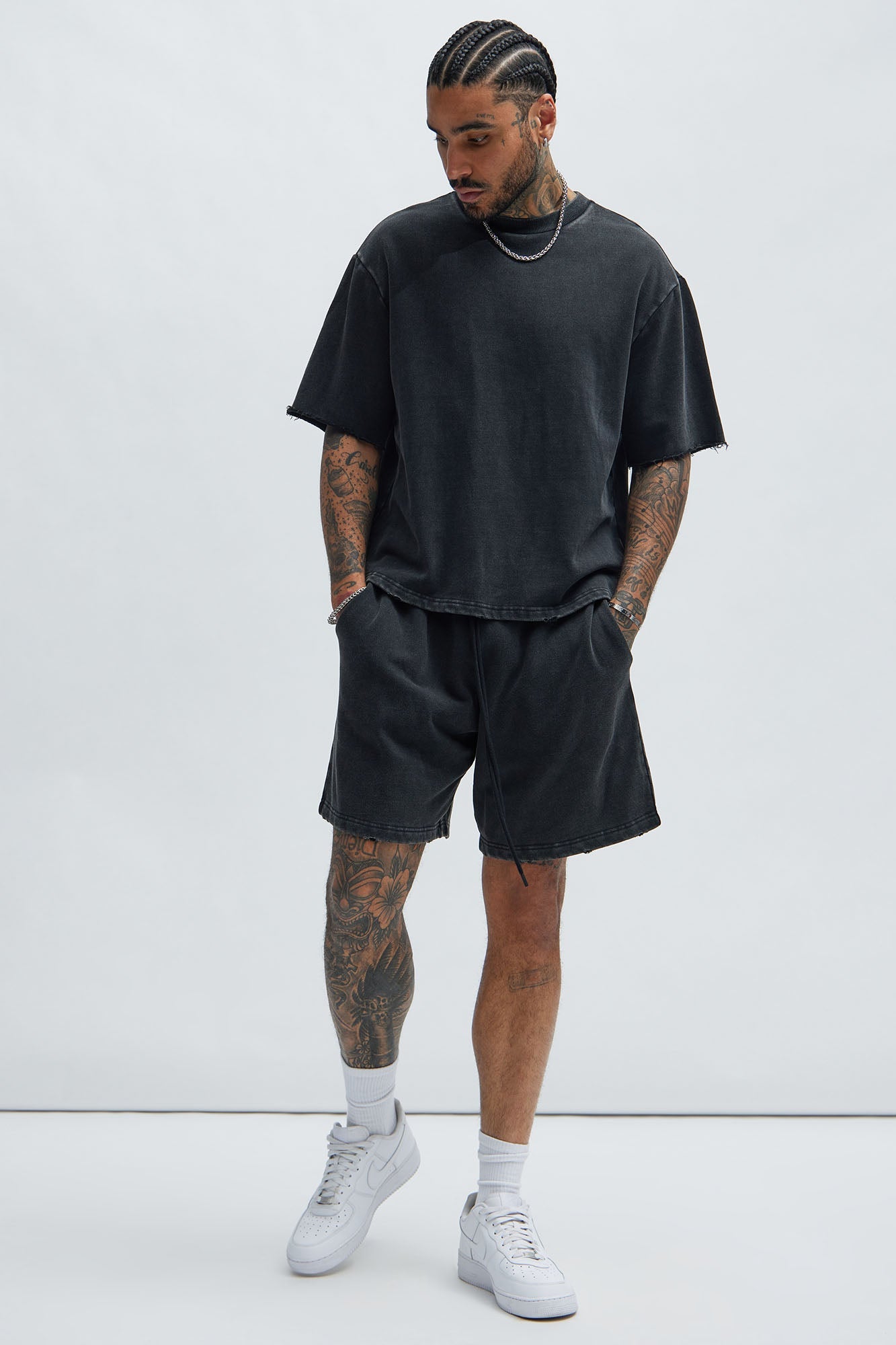 Tyson Heavy Wash Tee - Black Wash - image 2