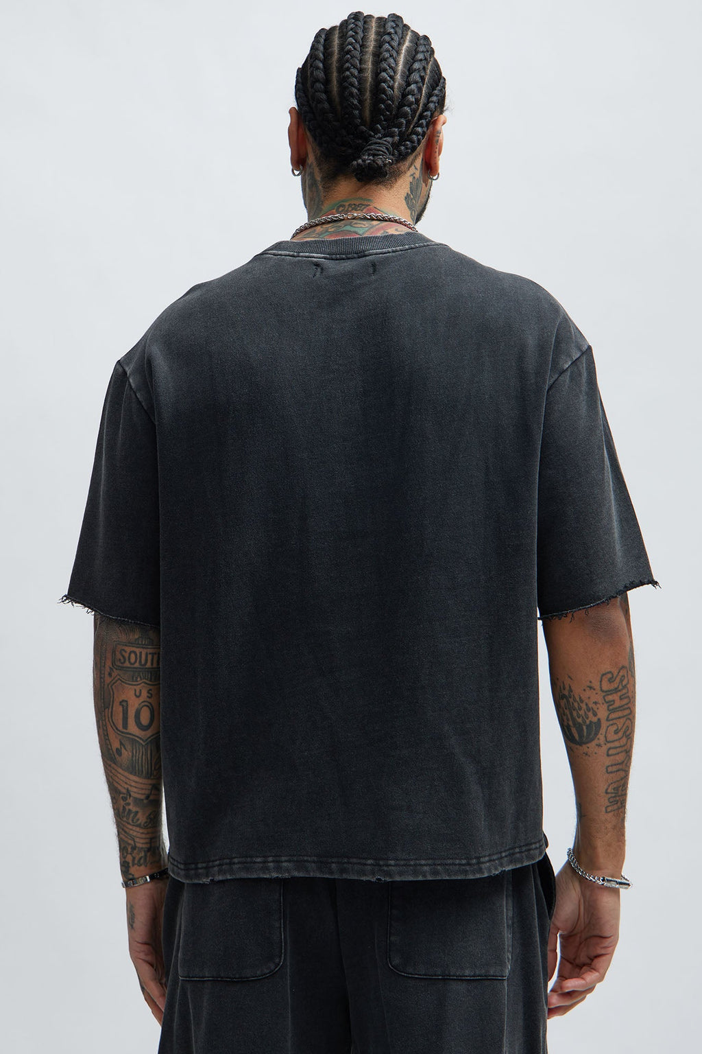 Tyson Heavy Wash Tee - Black Wash - image 4