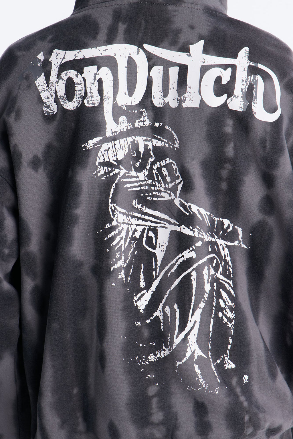 Von Dutch Outlaw Raw Edge Hoodie - Charcoal - image 4