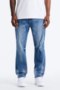 Got You Distressed Slim Jeans - Dark Wash - image 1
