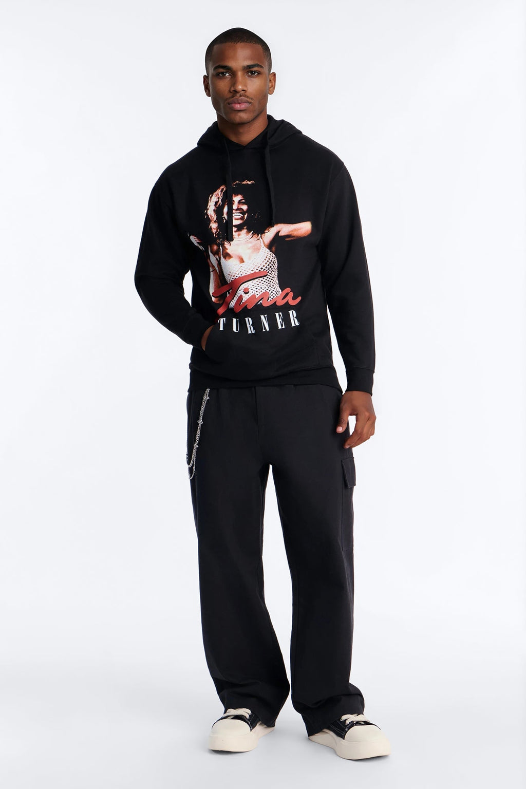 Tina Turner Private Dancer Tour '85 Hoodie - Black - image 2