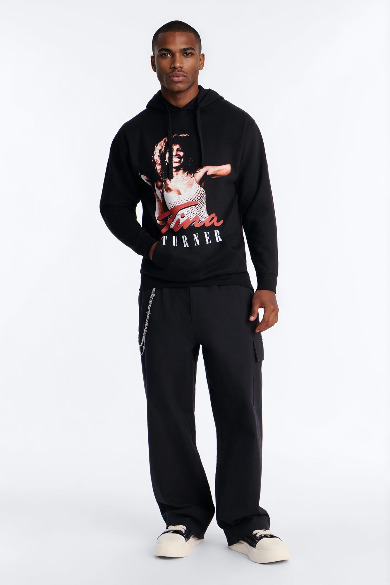 Tina Turner Private Dancer Tour '85 Hoodie - Black - image 2