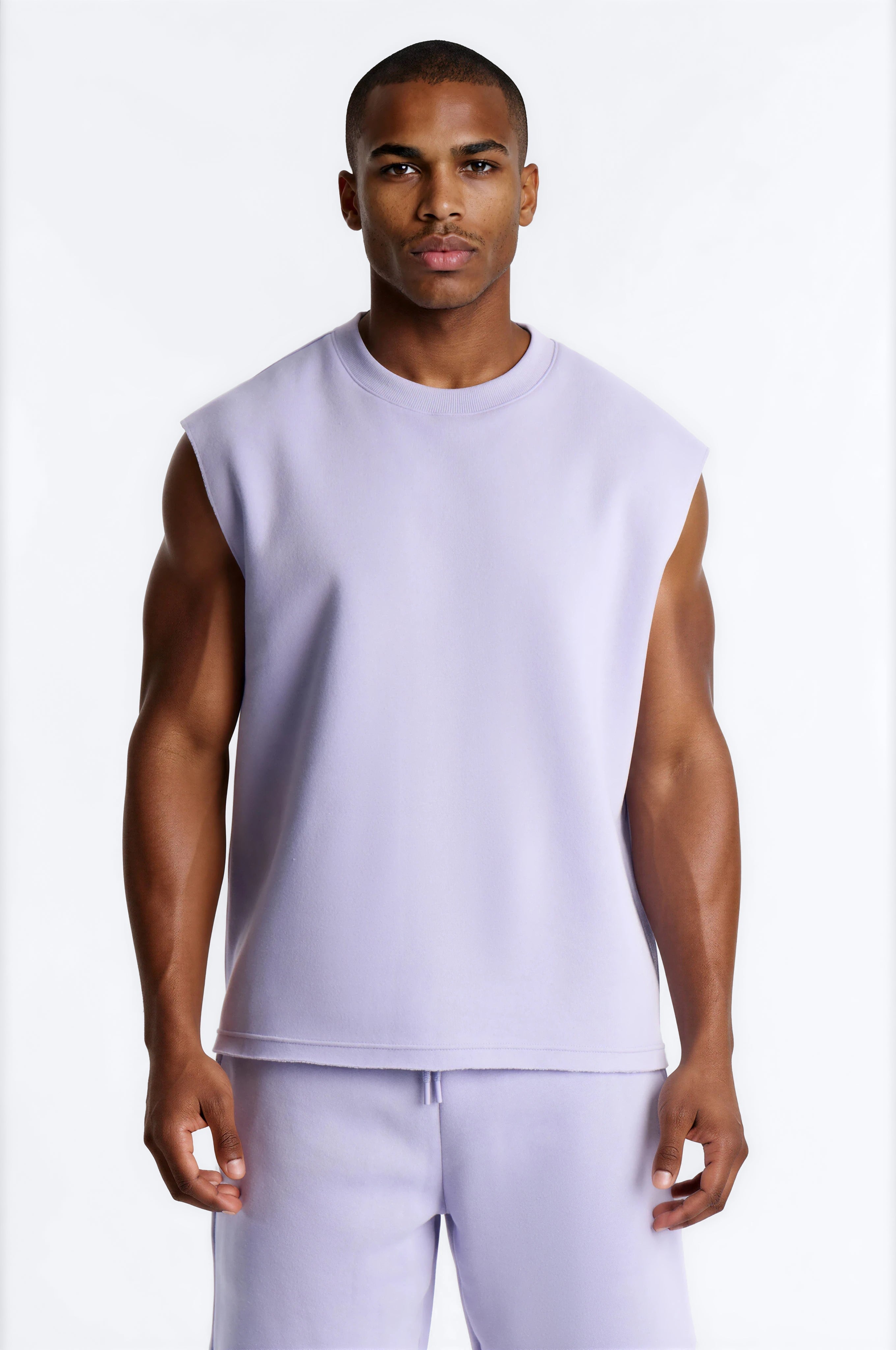 Tyson Relaxed Muscle Tee - Lavender - image 1