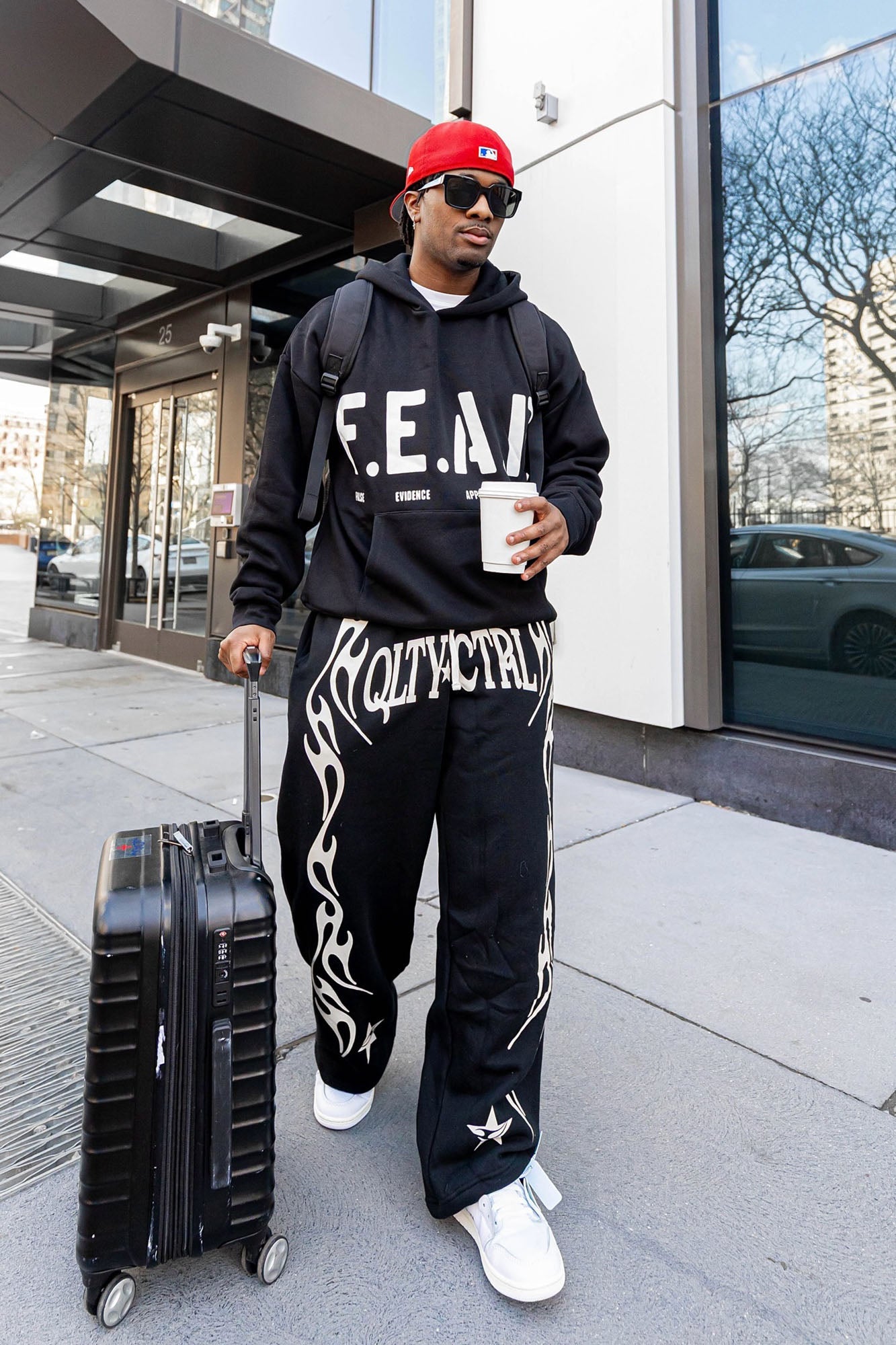 Tyson Fear Oversized Hoodie - Black - image 1
