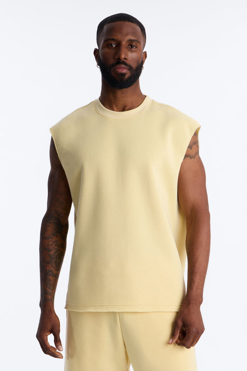 Tyson Relaxed Muscle Tee - Butter Yellow - image 1