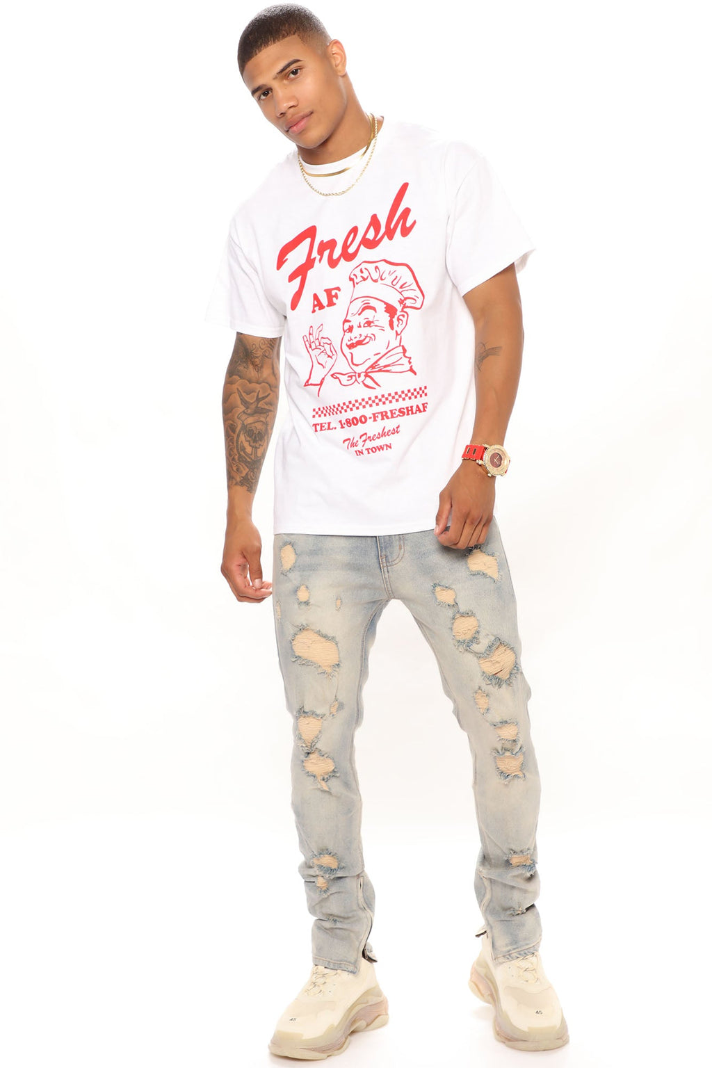 Stay Positive Skinny Jean - Light Blue Wash - image 3