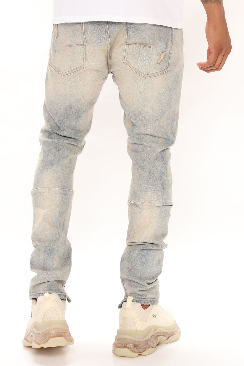 Stay Positive Skinny Jean - Light Blue Wash - image 4