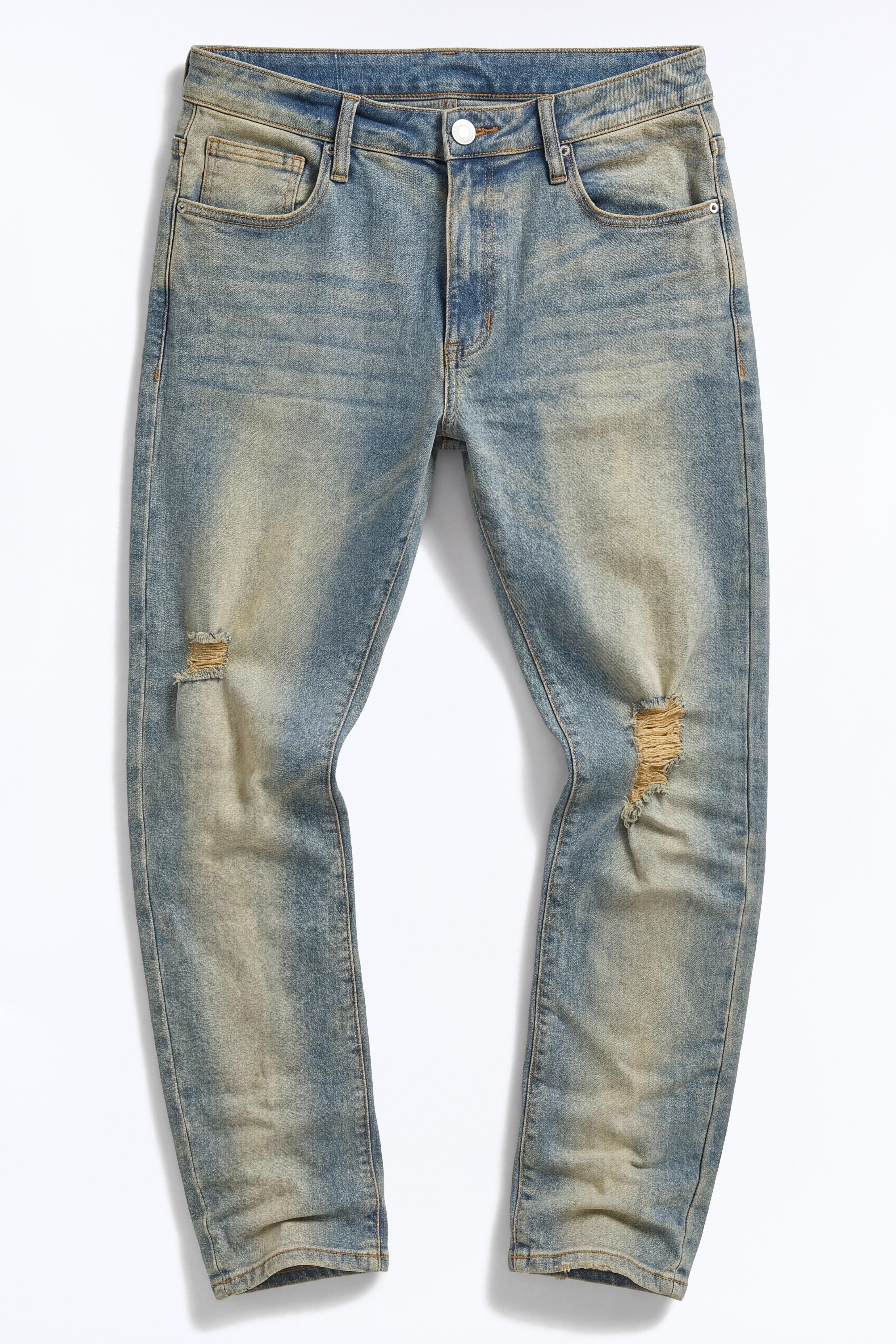 Take No L's Skinny Jean - Vintage Blue Wash - image 2