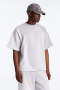 Oversized Neapolitan Paneled Sweatshirt - Grey/combo - image 1