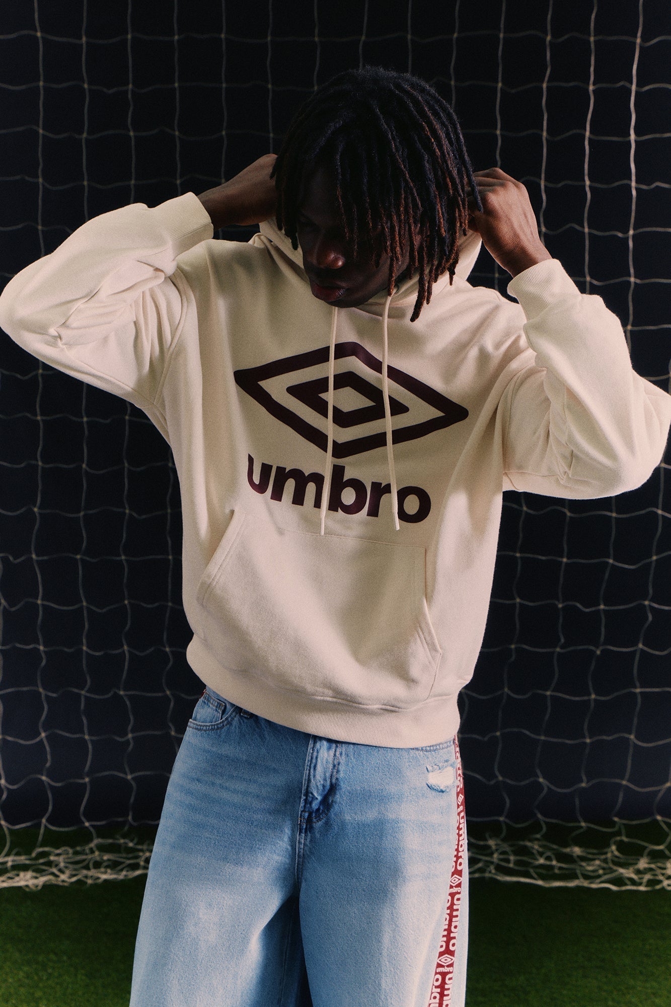 Umbro Hoodie - Cream - image 1
