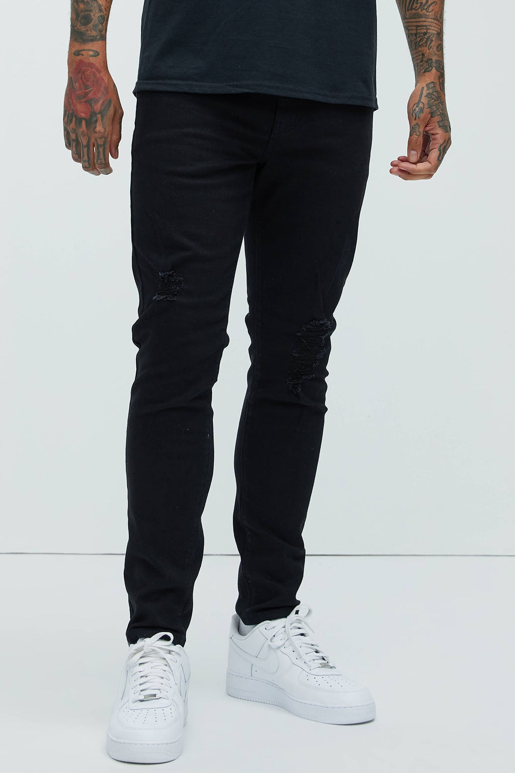 Take No L's Skinny Jean - Black - image 1