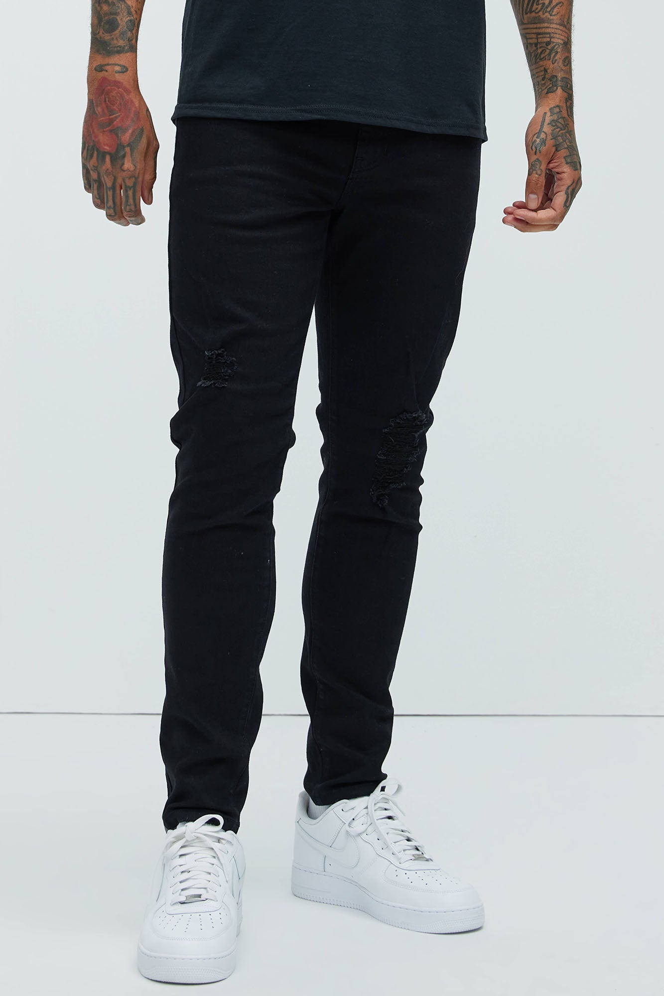 Take No L's Skinny Jean - Black - image 1
