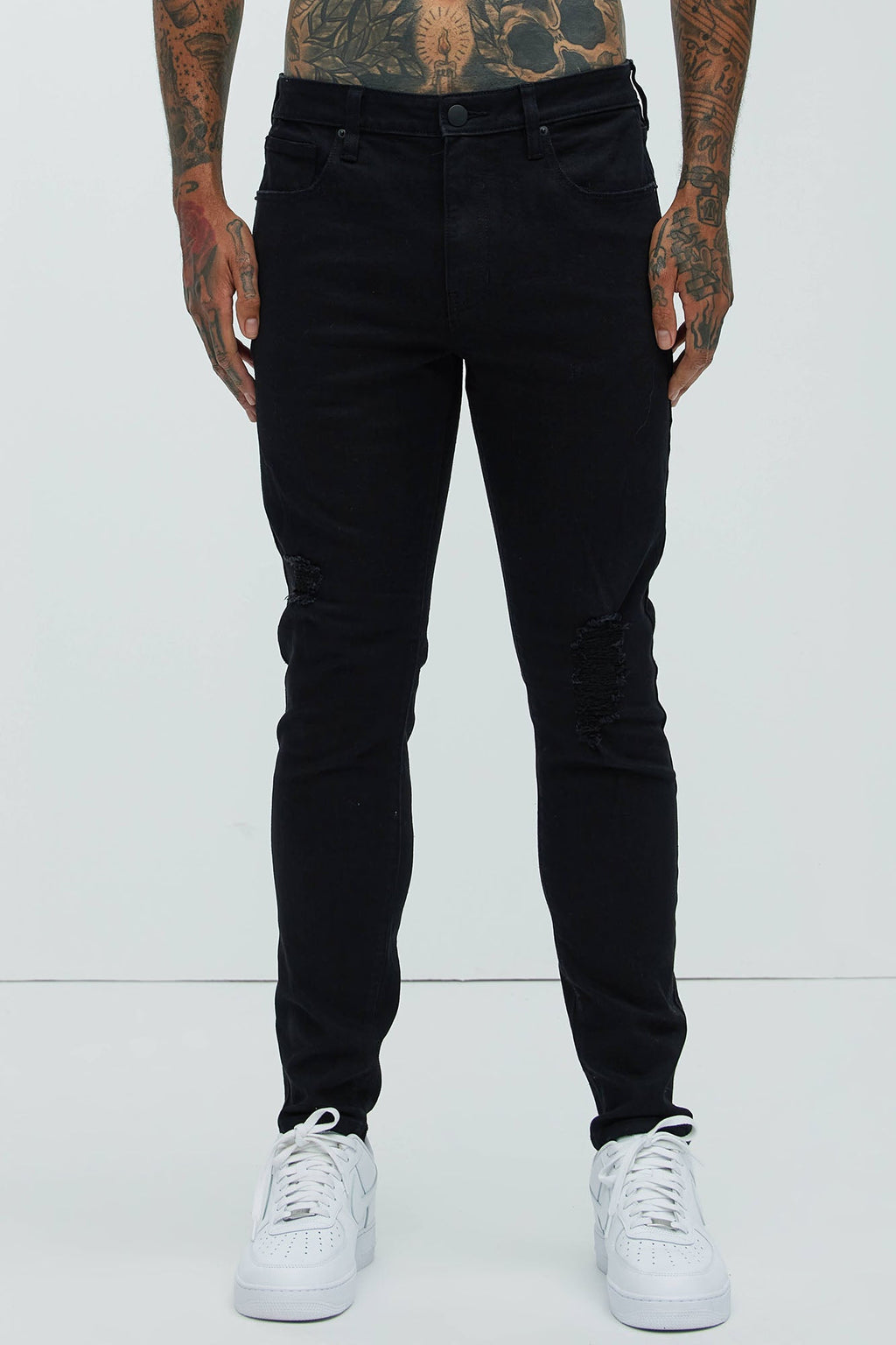 Take No L's Skinny Jean - Black - image 4