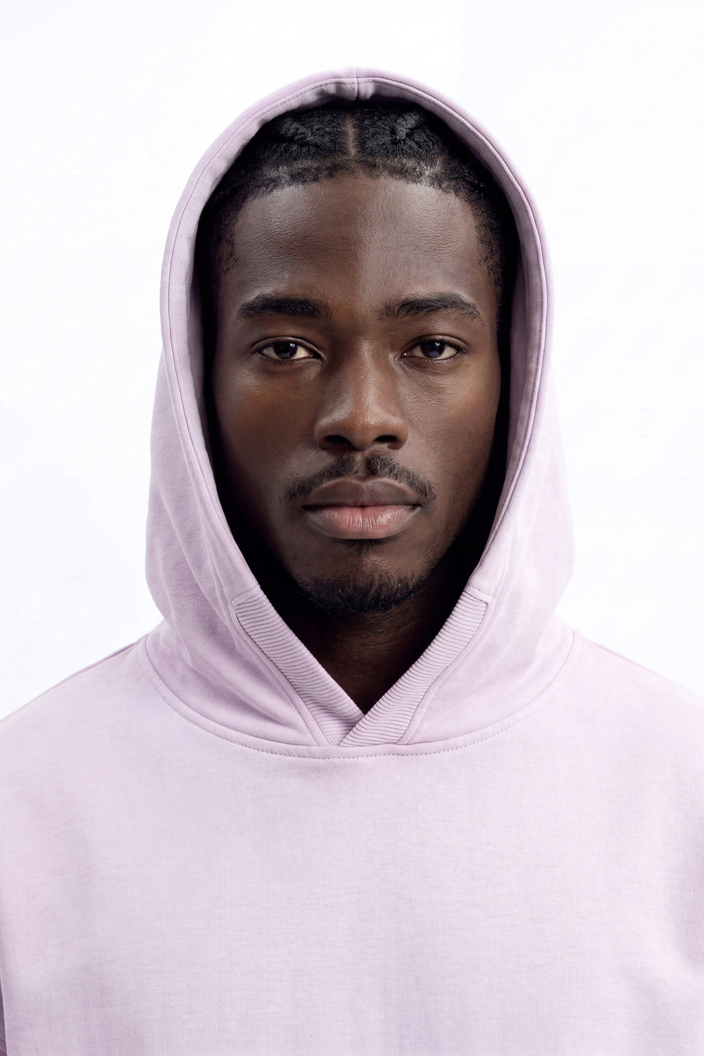 Soft Touch Washed Interlock Oversized Hoodie - Purple - image 3