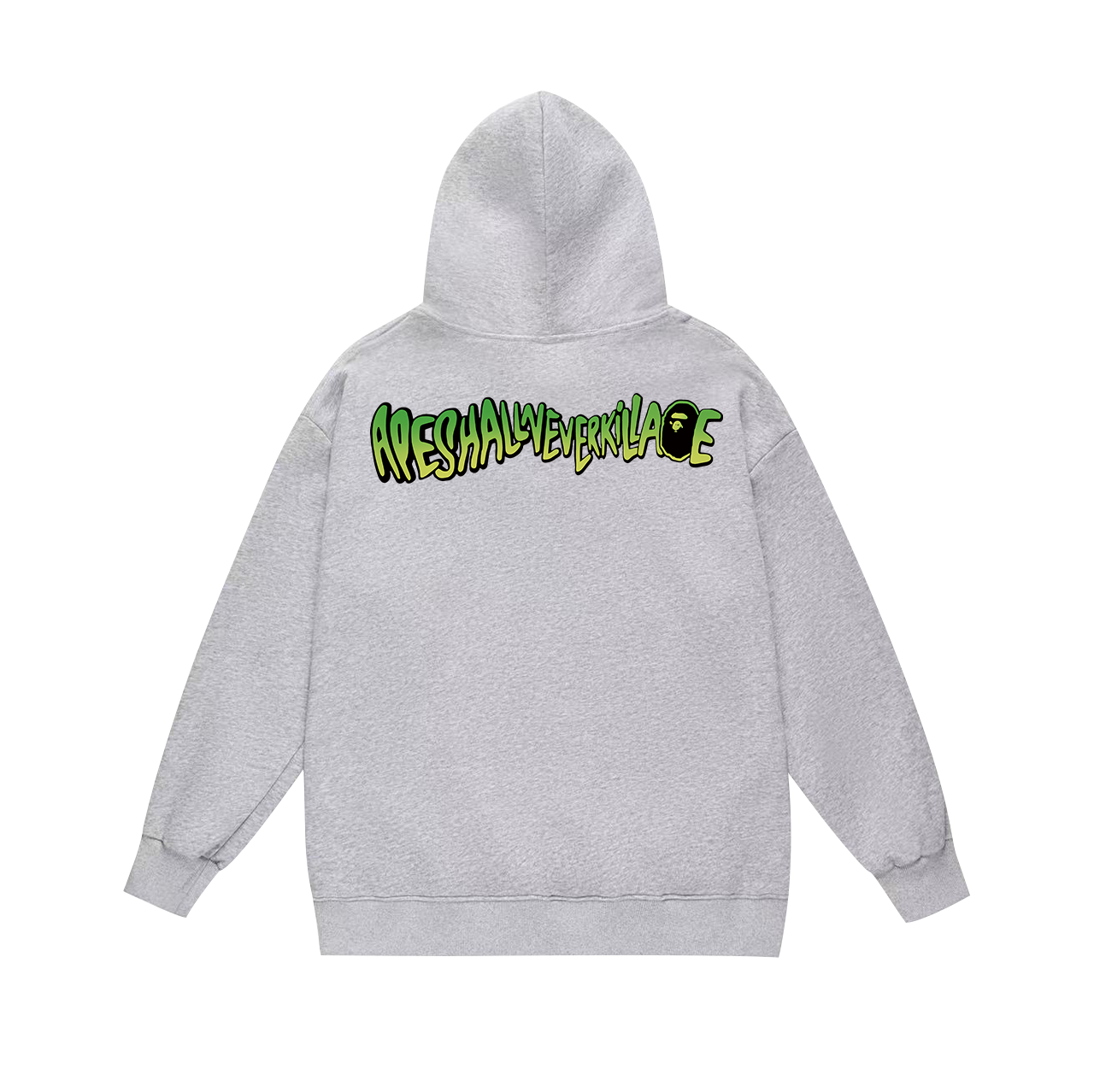 BAPE Shark Full-Zip Hoodie — Black / White / Grey