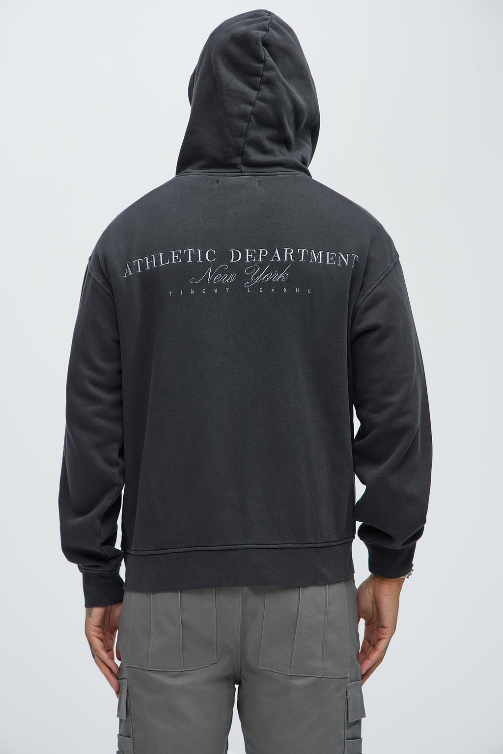 Athletic Department Zip Up Hoodie - Black - image 4