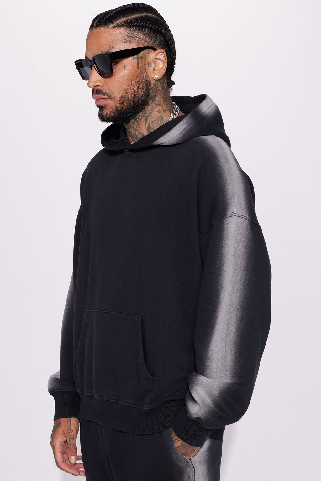Tyson All You Oversize Hoodie - Black - image 1
