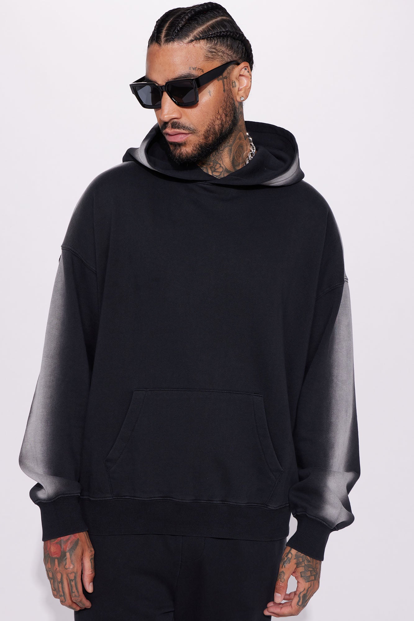 Tyson All You Oversize Hoodie - Black - image 2