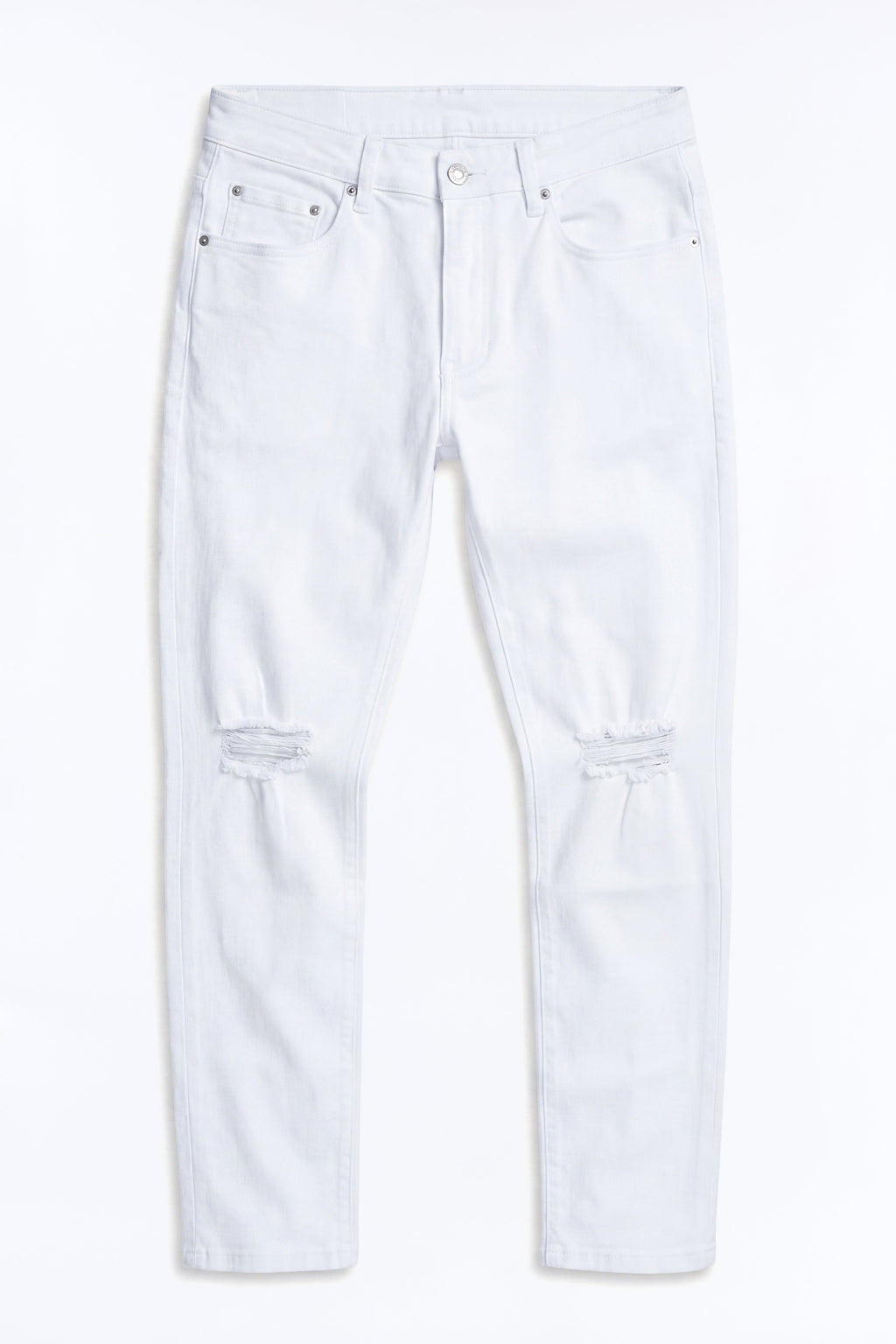 Cornell Ripped Skinny Jeans - White - image 2