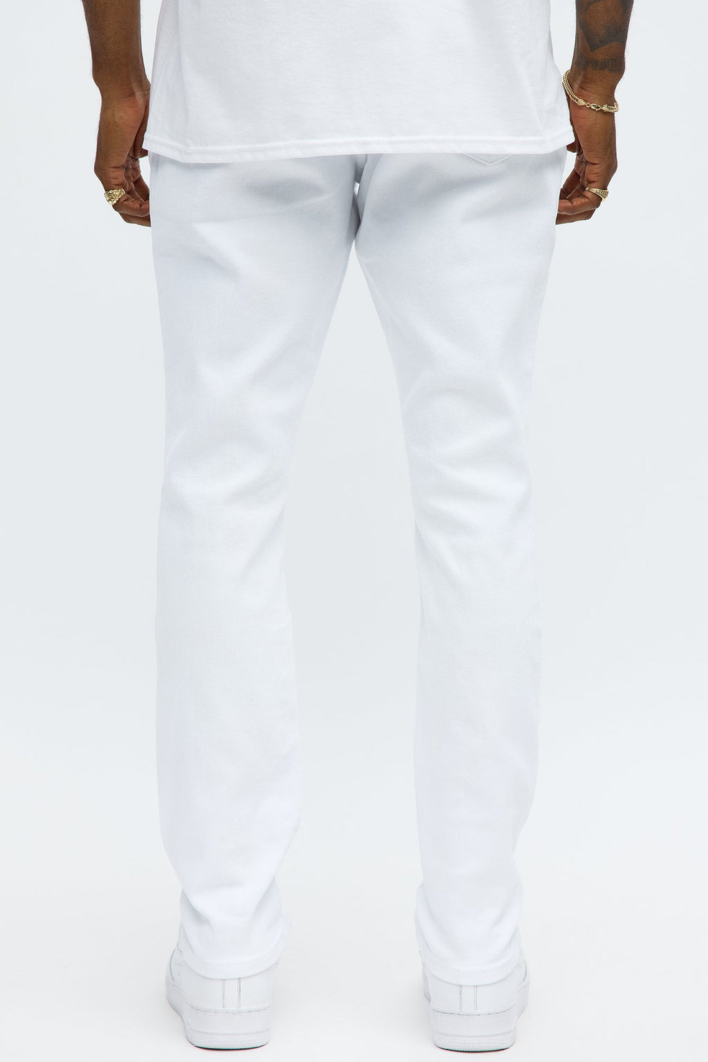 Cornell Ripped Skinny Jeans - White - image 4