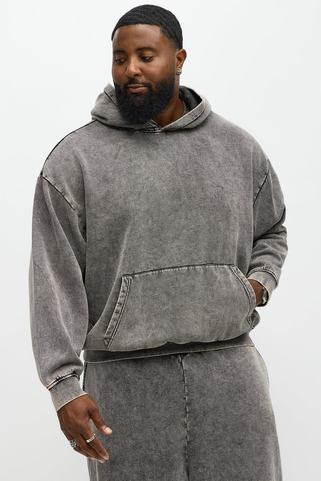 Can't Fade Me Hoodie - Grey - image 4