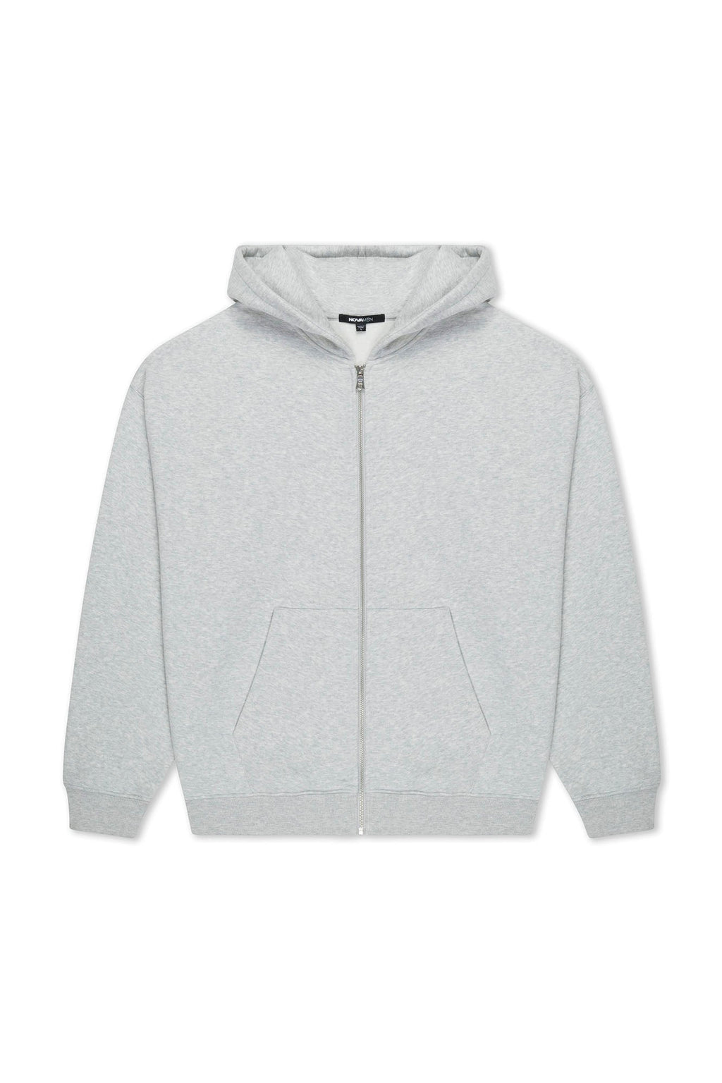 410 Oversized Zip Hoodie - Heather Grey - image 3