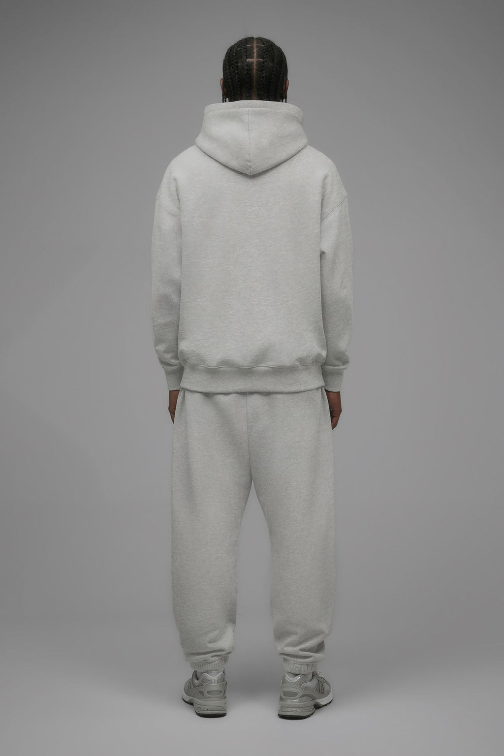 410 Oversized Hoodie - Heather Grey - image 2