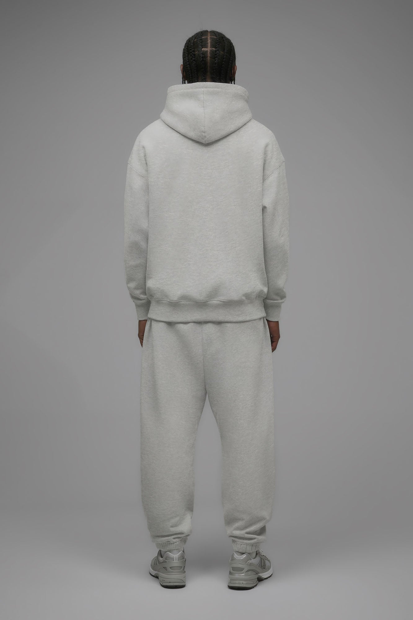 410 Oversized Hoodie - Heather Grey - image 2