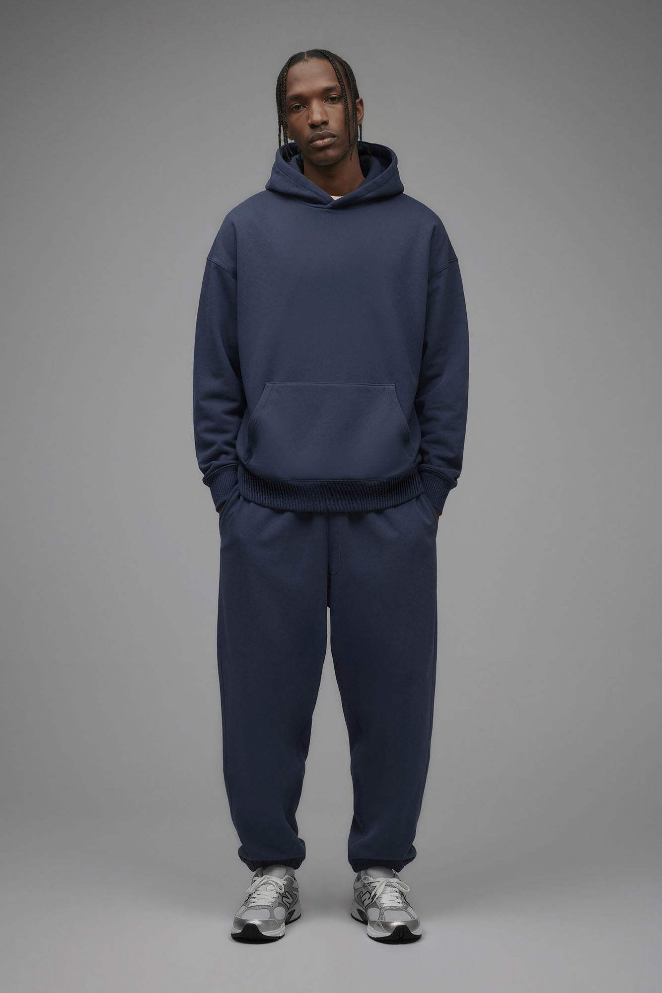 410 Oversized Hoodie - Navy - image 1