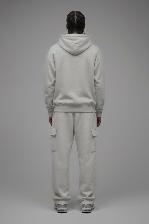 410 Oversized Zip Hoodie - Heather Grey - image 2