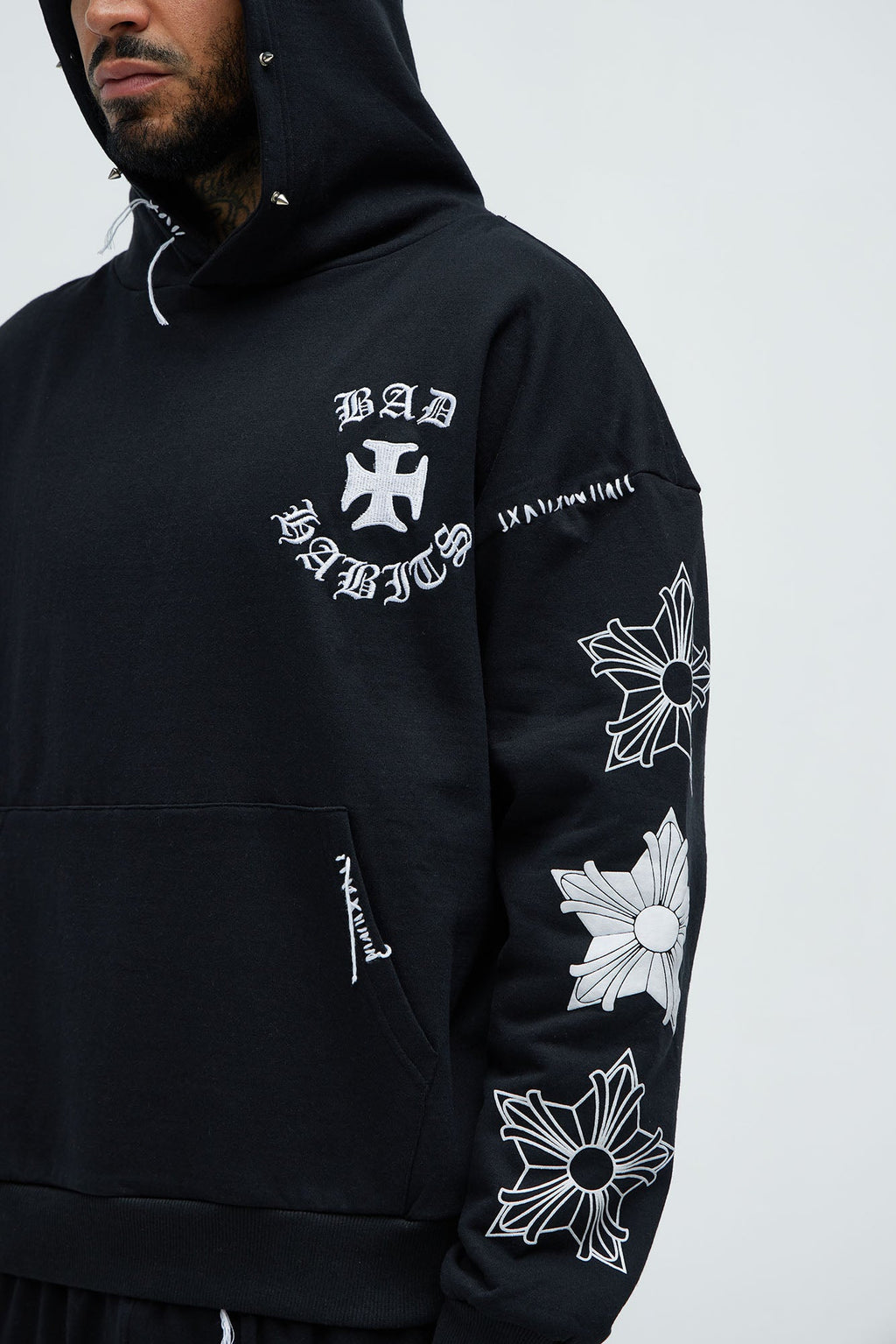 Stars Align Hoodie - Black - image 4