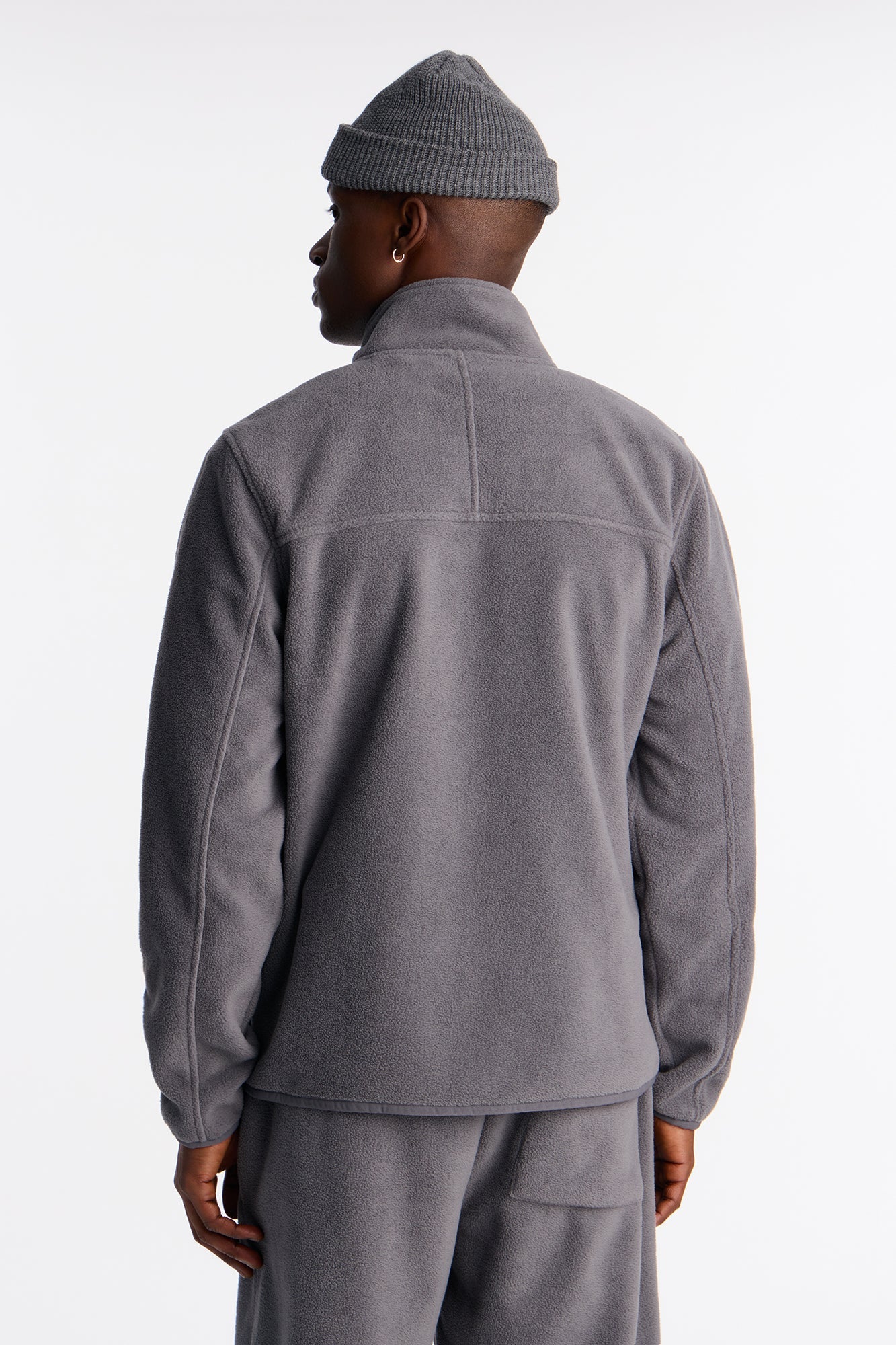 Core Microfleece Zip Jacket - Grey - image 3