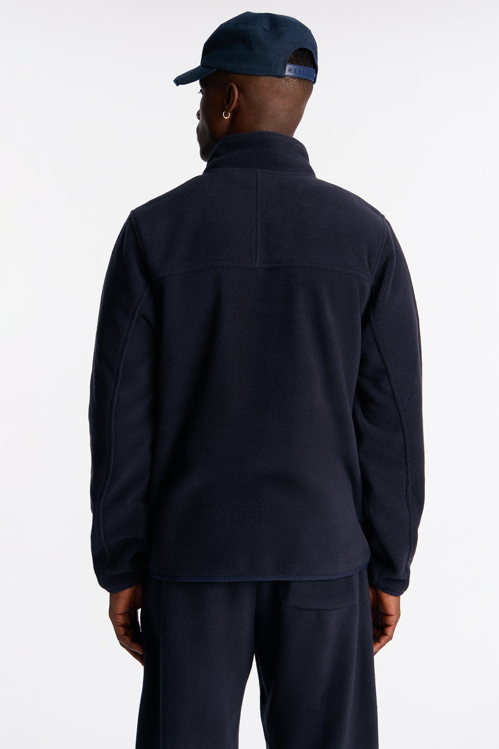 Core Microfleece Zip Jacket - Navy - image 4