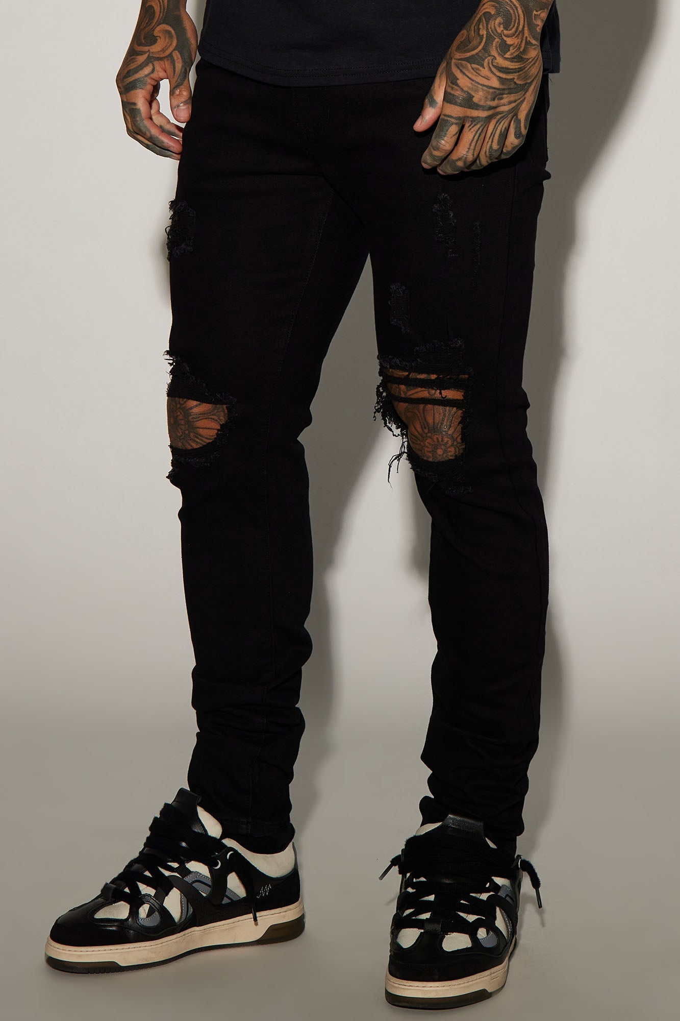 I Ain't Coming Home Skinny Jean - Black - image 1