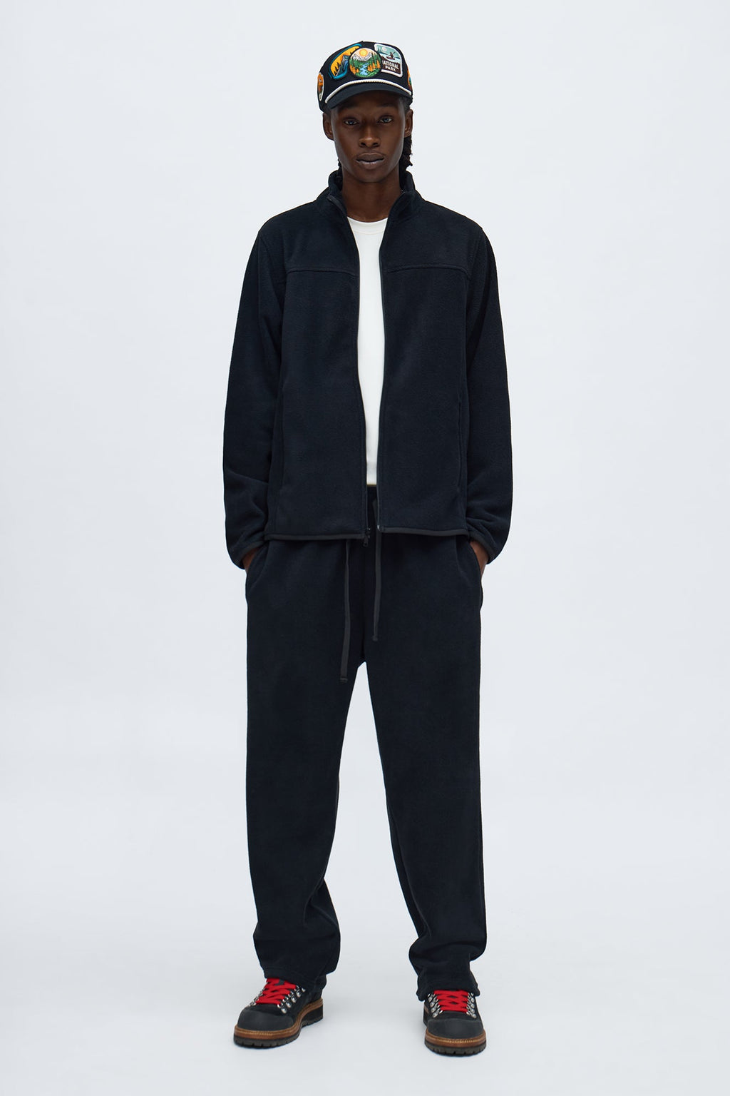 Core Microfleece Zip Jacket - Black - image 2