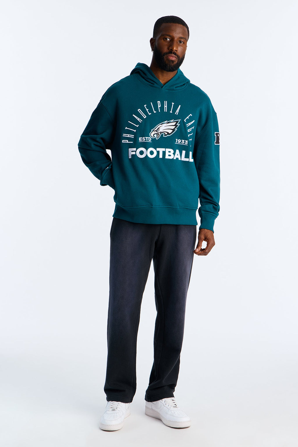 Eagles Barrel Roll Oversized Hoodie - Green - image 3