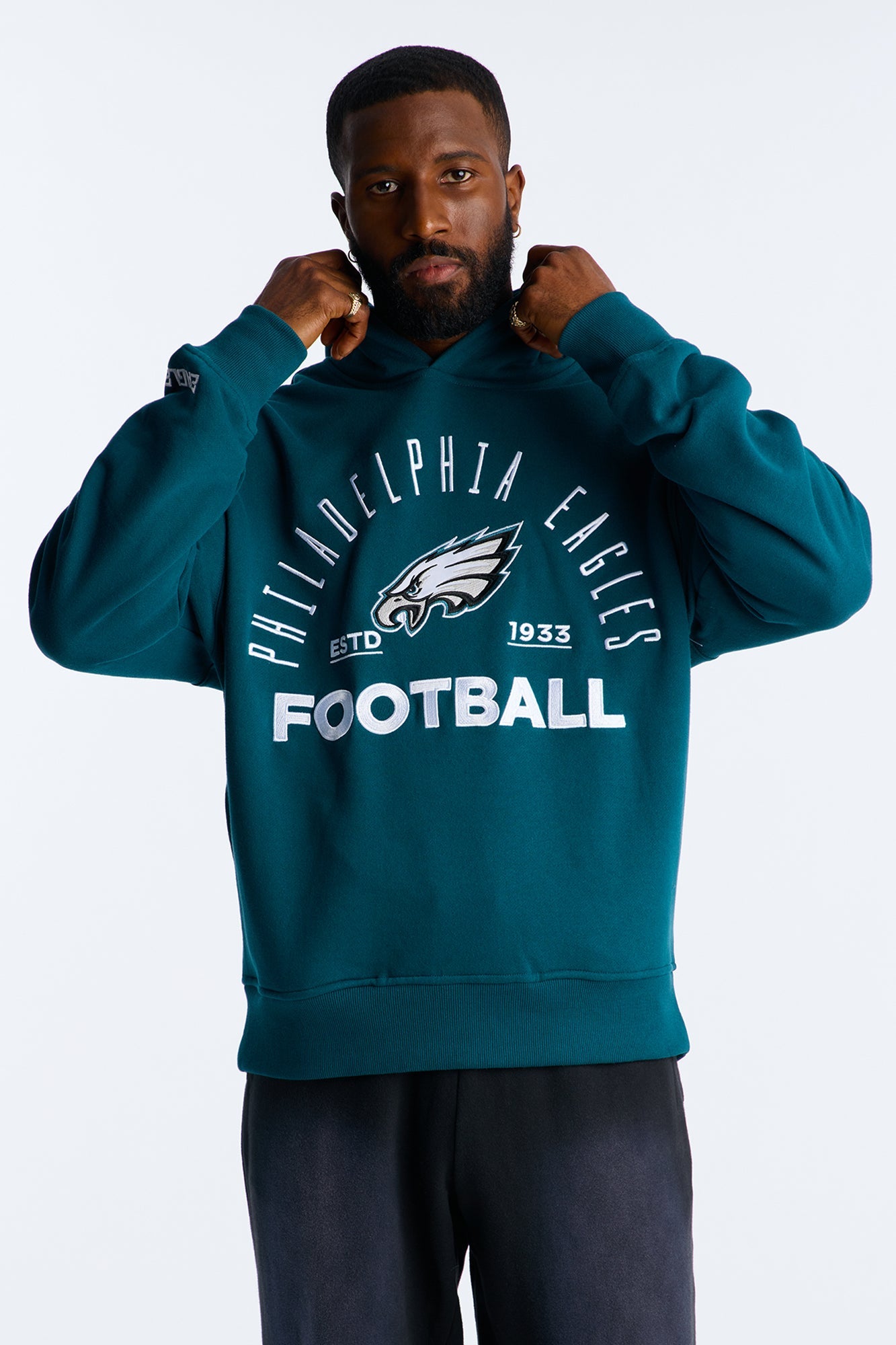 Eagles Barrel Roll Oversized Hoodie - Green - image 2