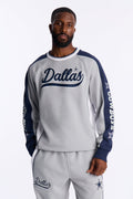 Cowboys Wave Rider Crewneck Sweatshirt - Grey - image 1