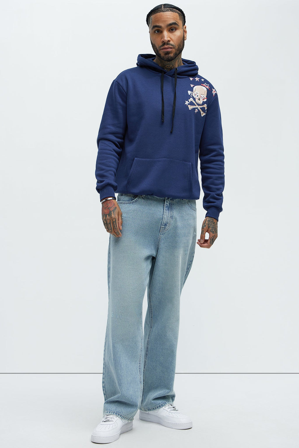Burning Bridges Hoodie - Blue - image 3