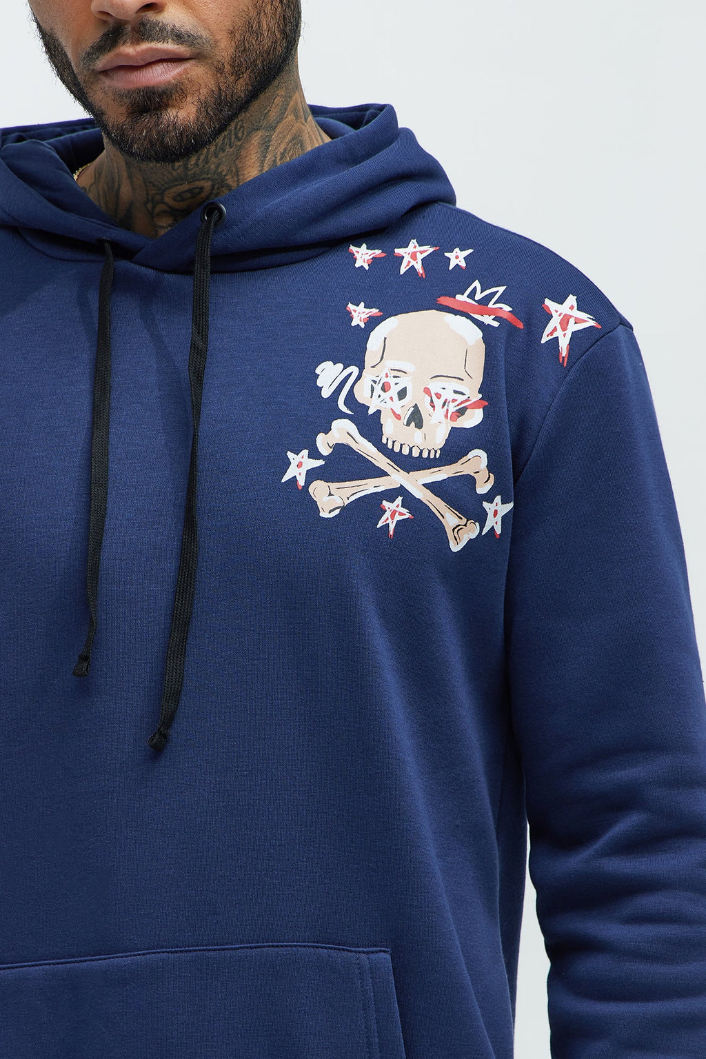 Burning Bridges Hoodie - Blue - image 4