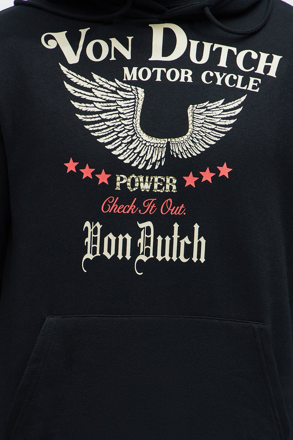 Von Dutch Wings Hoodie - Black - image 4