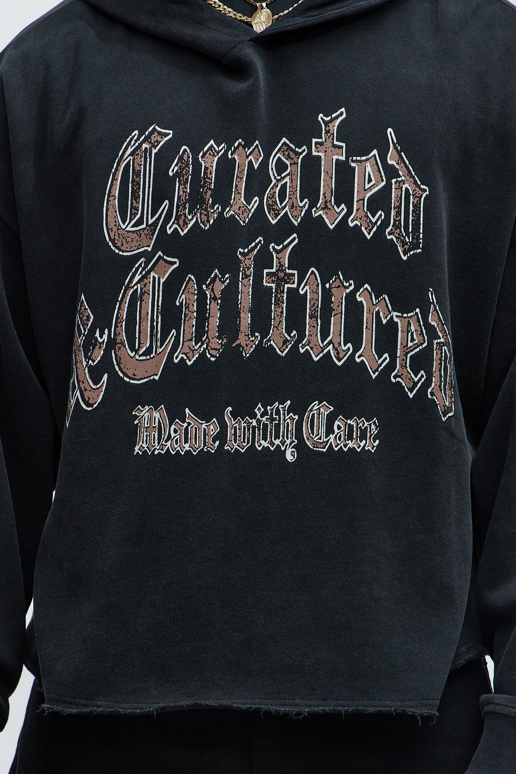 Tyson Curated Oversized Hoodie - Black Wash - image 4